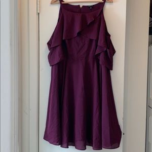 Torrid plum colored dress 16